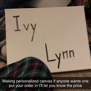 Customizable canvas